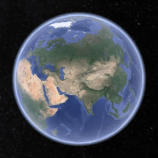D全球卫星地图图标